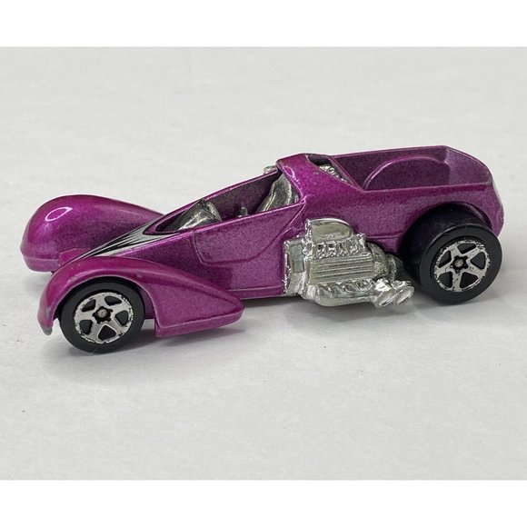 Hot Wheels Other - Vtg‎ Hot Wheels 1999 Screamin Hauler First Editions Purple Mattel Car Malaysia